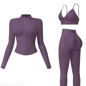 Purple Activewear Set